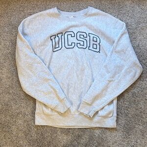 Gray UCSB Men's Sweater